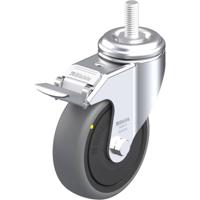 Blickle LKRA-TPA 101KF-FI-ELS-GS12 Zwenkwiel met rem Wieldiameter: 100 mm Draagvermogen (max.): 70 kg 1 stuk(s)