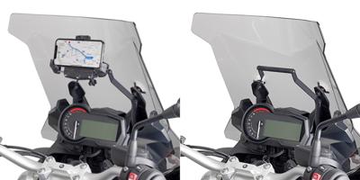GIVI Accessoire steun, Accessoiresteun voor aan het stuur, FB5127