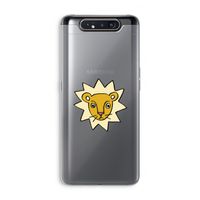 Kleine leeuw: Samsung Galaxy A80 Transparant Hoesje