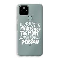 The prettiest: Google Pixel 5 Transparant Hoesje The prettiest: Google Pixel 5 Transparant Hoesje