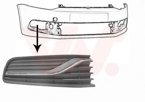 Luchtgrille Onder R. 5814592