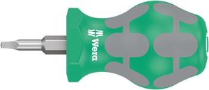 Wera 368 Stubby schroevendraaier voor binnenvierkant-schroeven, # 1 x 25 mm - 05008863001