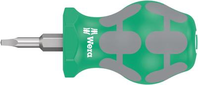 Wera 368 Stubby schroevendraaier voor binnenvierkant-schroeven, # 1 x 25 mm - 05008863001
