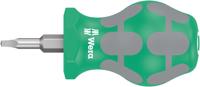 Wera 368 Stubby schroevendraaier voor binnenvierkant-schroeven, # 1 x 25 mm - 05008863001