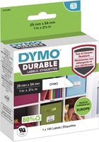 Dymo duurzame etiketten LabelWriter ft 25 x 54 mm, 160 etiketten