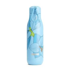 Zoku - Thermosfles RVS, 750 ml, Blauw Bloem Design - Zoku | Hydration