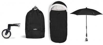 Babyzen Yoyo luxe accessoire-pakket zwart Babyzen Yoyo luxe accessoire-pakket zwart