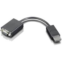 Lenovo 57Y4393 DisplayPort / VGA Adapter [1x DisplayPort stekker - 1x VGA-bus] Zwart 0 m