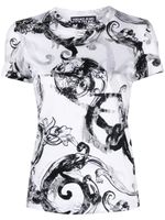 Versace Jeans Couture Watercolour Barocco cotton T-shirt - Blanc - thumbnail