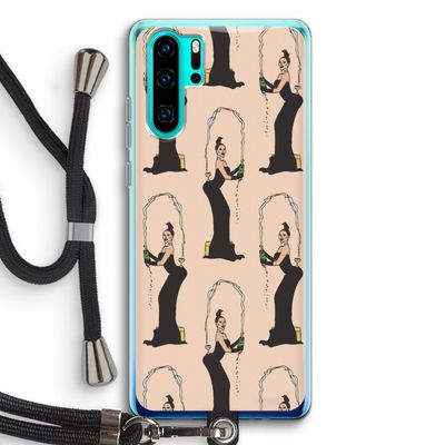 Pop Some Kim: Huawei P30 Pro Transparant Hoesje met koord