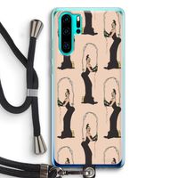 Pop Some Kim: Huawei P30 Pro Transparant Hoesje met koord