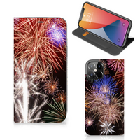 iPhone 12 Pro Max Hippe Standcase Vuurwerk - thumbnail
