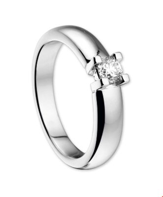 TFT Ring Diamant 0.25ct H SI Witgoud