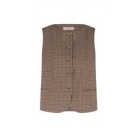 Studio Anneloes - Bruin | Dames | Gilet | Bruin | L | regular | Kamst mode