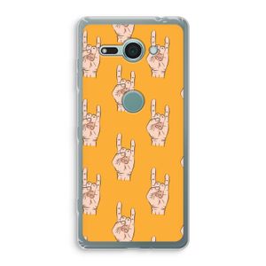 Rock: Sony Xperia XZ2 Compact Transparant Hoesje