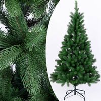 Kerstboom, 140 cm, groen, kunstkerstboom, standaard - thumbnail