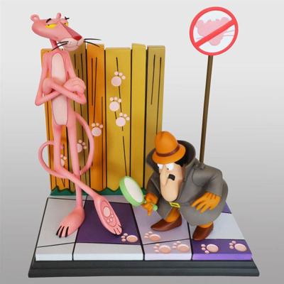 The Pink Panther Statue Pink Panther & The Inspector 41 cm