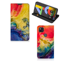 Bookcase Google Pixel 4a Watercolor Dark - thumbnail