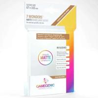 Gamegenic: Matte Board Game Sleeves - Brown