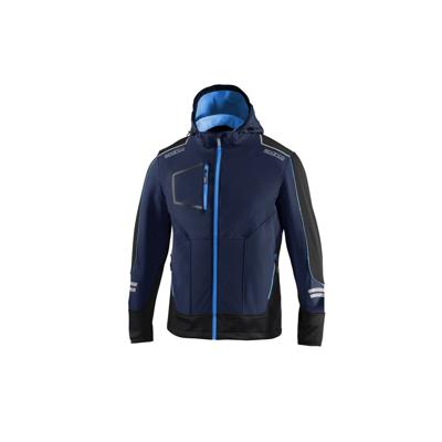 Heren Sportjas Sparco Tech TW Blauw Donkerblauw - Maat: M