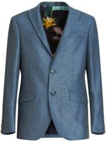 ETRO blazer à simple boutonnage - Bleu - thumbnail