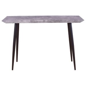 Edge sidetable 30x110 cm beton decor, zwart.