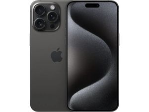Apple iPhone 15 Pro Max 17 cm (6.7") Dual SIM iOS 17 5G USB Type-C 1 TB Titanium, Zwart
