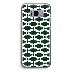 Moroccan tiles: Samsung Galaxy S8 Transparant Hoesje