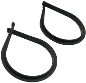 Cycplus Broekklemset cyclus kunststof zwart (2 stuks)