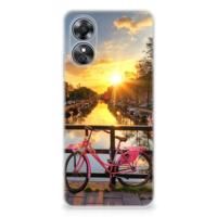 OPPO A17 | Silliconen Back Cover | Amsterdamse Grachten