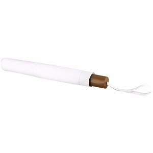 2x Kleine paraplus wit 93 cm