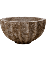 Baq Polystone Rough Bowl Rock, 60x30cm
