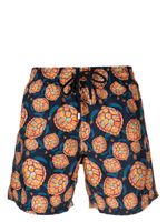 Vilebrequin turtle-print swim shorts - Bleu - thumbnail