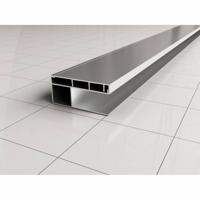 Aqua Splash Verbredingsprofiel Voor Douchewand Aluminium 3X200 Of 202 cm - 200 cm