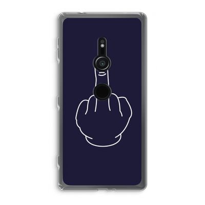 F**k U: Sony Xperia XZ2 Transparant Hoesje