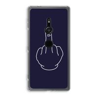 F**k U: Sony Xperia XZ2 Transparant Hoesje