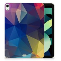 iPad Air (2020/2022) 10.9 inch Back Cover Polygon Dark