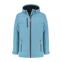 Travelin' Men - short jacket - Blauw - Maat XXL Travelin' Men - short jacket - Blauw - Maat XXL