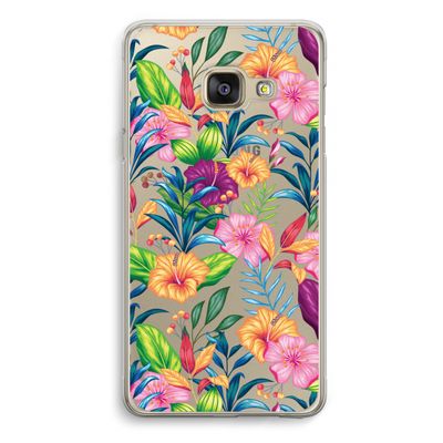 Tropisch 2: Samsung A3 (2017) Transparant Hoesje