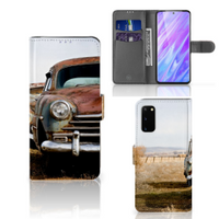 Samsung Galaxy S20 Telefoonhoesje met foto Vintage Auto - thumbnail