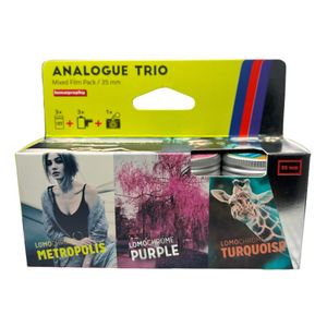 Lomography Analogue Trio Mixed Film Pack 35 mm