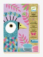 Gekleurd zandatelier Prachtige Vogels meerdere kleuren
