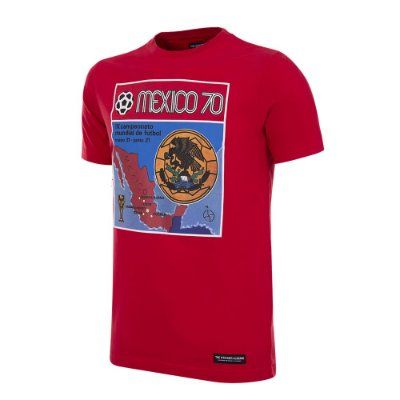COPA Football - Panini FIFA World Cup Mexico 1970 T-Shirt - Rood