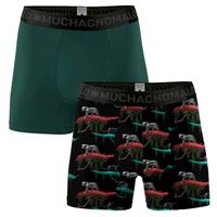 Muchachomalo 2 stuks Bamboo Black Panther Boxer * Actie *