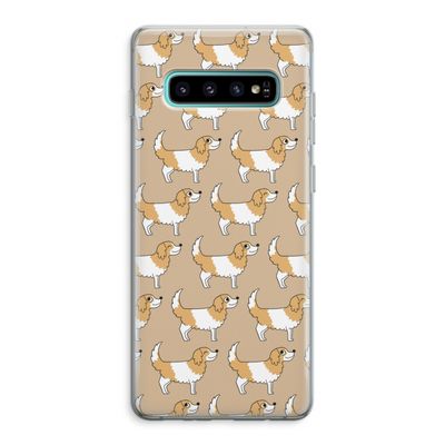Doggy: Samsung Galaxy S10 Plus Transparant Hoesje