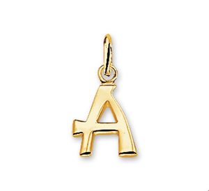 TFT Bedel Letter A Goud