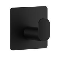 Handoekhaak Mini Smedbo Cube zelfklevend 48x48 mm Mat Zwart Smedbo Handoekhaak Mini Smedbo Cube zelfklevend 48x48 mm Mat Zwart Smedbo