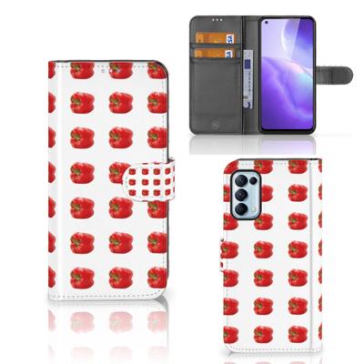 OPPO Find X3 Lite | Book Cover | Paprika Red
