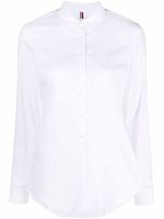 Tommy Hilfiger chemise à logo brodé - Blanc