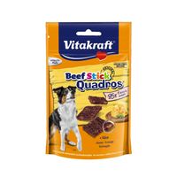 Vitakraft Beef Stick Quadros 70 g Universeel Rundvlees, Kaas - thumbnail